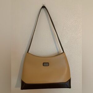 Tan & Brown Leather Purse